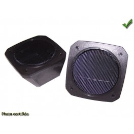 HAUT-PARLEUR D100 BICONE 40W EN BOX NOIRE SANS PIED (paire)