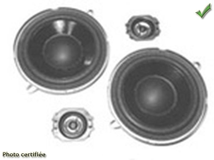 Enceintes 2 Voies 13 Cm Pour Renault - Haut-parleurs D'origine Mégane, Scénic, Modus | Son Puissant Et Clair