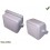 HAUT-PARLEUR D100 2 VOIES 80W EN BOX BLANCHE AVEC PIED (paire)