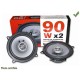 HAUT-PARLEUR UNIV D130 2V 4ohm 90W max (boite paire)