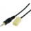 FAISCEAU ENTREE AUX JACK3.5 AUTORADIO ALFA FIAT LANCIA MINI-ISO JAUNE