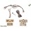 FAISCEAU KIT MAIN LIBRE JAGUAR S-TYPE 03/2001- AVEC AMPLI -CK3100