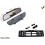 KIT CAMERA DE RECUL VIDEO DANS RETROVISEUR 4.5 POUCE SUR PLAQUE IMMATRICULATION