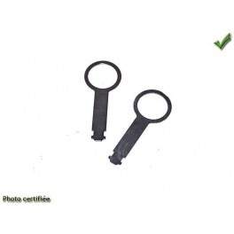 KIT CLE EXTRACTION AUTORADIO AUDI VOLKSWAGEN PAIRE