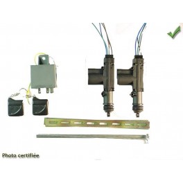 KIT CENTRALISATION 2 PISTONS 12V 2TELECDES (LG5-2AP2)
