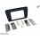 KIT 2 DIN SKODA OCTAVIA 02/2013- illuminaton boutton Vert Prevoir Cde au volant