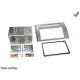 KIT 2 DIN TOYOTA COROLLA VERSO 04/2004-03/2009 ARGENT