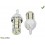 LAMPE RECUL ET CLIGNOTANT 18 LED CONNECTION T20/T25 3156 W21W ORANGE