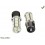 LAMPE CLIGNOTANT ET RECUL 18 LED CONNECTION BA15S 1156 P21W S25 ORANGE