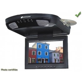 LECTEUR DVD DE PLAFOND ECRAN 9 FM TELECOMMANDE 2 CASQUES INFRAROUGES