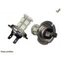 LAMPES ANTI BROUILLARD 18 LED SMD H7 12 VOLTS BLANCHE
