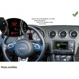 Kit mains libres bluetooth compatible origine AUDI A3 8P A4 8E B6 B7 TT 8J A6 4B