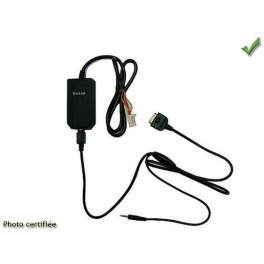 INTERFACE IPOD IPHONE POUR AUTORADIO AUDI VW 2003- avec connecteur fakra