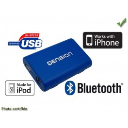 INTERFACE IPOD USB BT POUR AUDI GATEWAY BLUE 3 CABLE IPOD EN OPTION