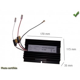 CONVERTISSEUR 24 EN 12V 15-20A