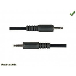 CORDON RALLONGE JACK 3.5 STEREO MALE/MALE 1.20M