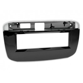 FACADE AUTORADIO FIAT PUNTO EVO 01/2011- NOIR ET ARGENT