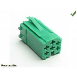 CONNECTEUR MINI ISO VERT