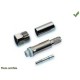 CONNECTEUR A SERTIR FME POUR CABLE DE 6 mm2 RG58 (pack de 5)