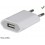 CHARGEUR SECTEUR 220V - USB FEMELLE 5V TYPE APPLE POUR CABLE USB IPHONE