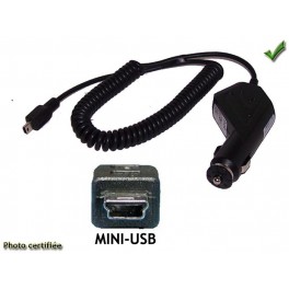 CHARGEUR ALLUME CIGARE 12/24V CONNECTIQUE MINI USB