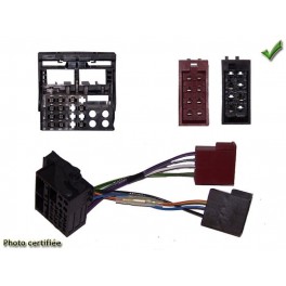 FAISCEAU AUTORADIO FAKRA SUR VEHICULE EN ISO SEAT SKODA VW