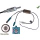 ADAPTATEUR D ANTENNE DOUBLE 1 FAKRA 1 ISO AUDI VERS DIN