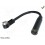 ADAPTATEUR D ANTENNE DIN FEMELLE ISO MALE 15CM
