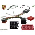 CDE AU VOLANT PARROT POUR PORSCHE CAYENNE 2002-2008 CONNECTEUR ISO MINI-ISO