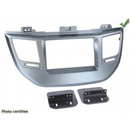 KIT 2 DIN HYUNDAI TUCSON 2015- ARGENT MODELE SANS VIDE-POCHE