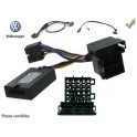 CDE AU VOLANT KENWOOD POUR VOLKSWAGEN CROSS FOX 2005- ISO MINI-ISO
