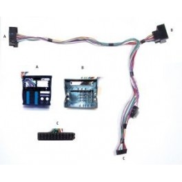 FAISCEAU KIT MAIN LIBRE AUDI Q7 2006- AVEC MMI BASIC 8 HP