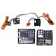 FAISCEAU KIT MAIN LIBRE VOLKSWAGEN GOLF5 2003- CD300DELTA - FAKRA COMPLET 40PINS -ISO