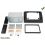 Kit 2 DIN FIAT STILO 2005- NOIR