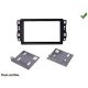 Kit 2 DIN CHEVROLET CAPTIVA 2006- NOIR