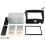 Kit 2 DIN TOYOTA YARIS 2003-2006 NOIR