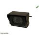 CAMERA DE RECUL INFRA ROUGE 12V ANGLE 130 DEGRES COULEUR CABLE 15M
