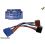 FAISCEAU AUTORADIO HONDA CIVIC 1999-2005 4HP ISO