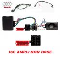 CDE AU VOLANT POUR AUDI A3 2003-2005 - ISO AMPLI NON BOSE