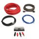 KIT CABLE RCA + CABLE ALIM 35MM2 + PORTE FUSIBLE + FUSIBLE + 4 COSSES