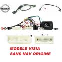 CDE AU VOLANT KENWOOD POUR NISSAN NISSAN QASHQAI 2014- POUR modele VISIA SANS NAV ORIGINE
