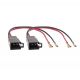 FAISCEAUX HAUT-PARLEUR PORTES Opel Astra 2004-2010 - PORTES AVANT (Paire)