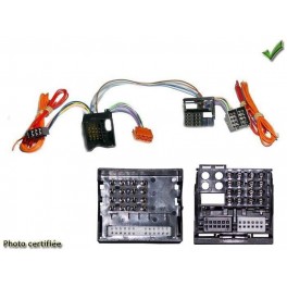 FAISCEAU KIT MAIN LIBRE PEUGEOT 206 2002- SANS AMPLI JBL FAKRA COMPLET 40PIN