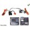 FAISCEAU KIT MAIN LIBRE PEUGEOT 206 2002- SANS AMPLI JBL FAKRA COMPLET 40PIN