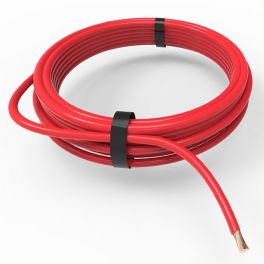 BOBINE DE FIL ELECTRIQUE 1mm2 10M ROUGE