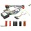 FAISCEAU KIT MAIN LIBRE AUDI A8 2001-2002 ISO AVEC AMPLI NON BOSE