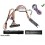 FAISCEAU KIT MAIN LIBRE AUDI A4 2007-07/2008 - MMI AMPLI STD HP 