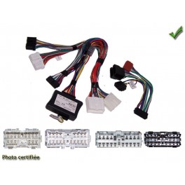FAISCEAU KIT MAIN LIBRE MITSUBISHI LANCER 2007- AMPLI ROCKFORD FOSGATE