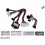 FAISCEAU KIT MAIN LIBRE MITSUBISHI LANCER 2007- AMPLI ROCKFORD FOSGATE