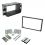 Kit 2 DIN CHEVROLET NUBIRA 2008-2011 NOIR
